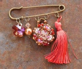 broche cristal Swarovski