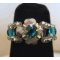 Anel em kit Lolita Strass Blue Turquoise