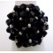 Bague en perles Agate noire (en kit)
