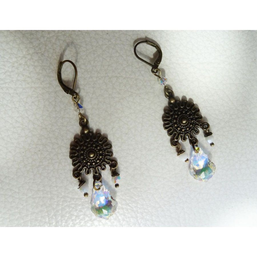 Brincos de Cristal Swarovski Boémio