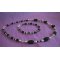 Pulseira Agates Preto &amp; Cristal Swarovski 