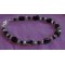 Pulseira Agates Preto &amp; Cristal Swarovski 