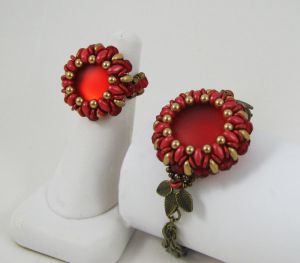 Queensland Bracelet Kit Vermelho 