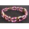 Bracelet en kit Shetland rose amethyste