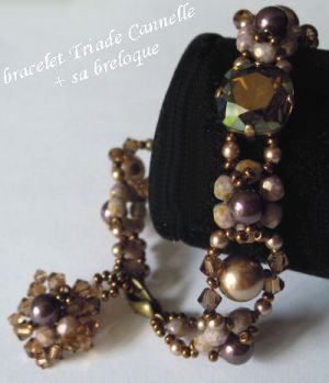 Pulseira com Tríade de Canela com Encanto
