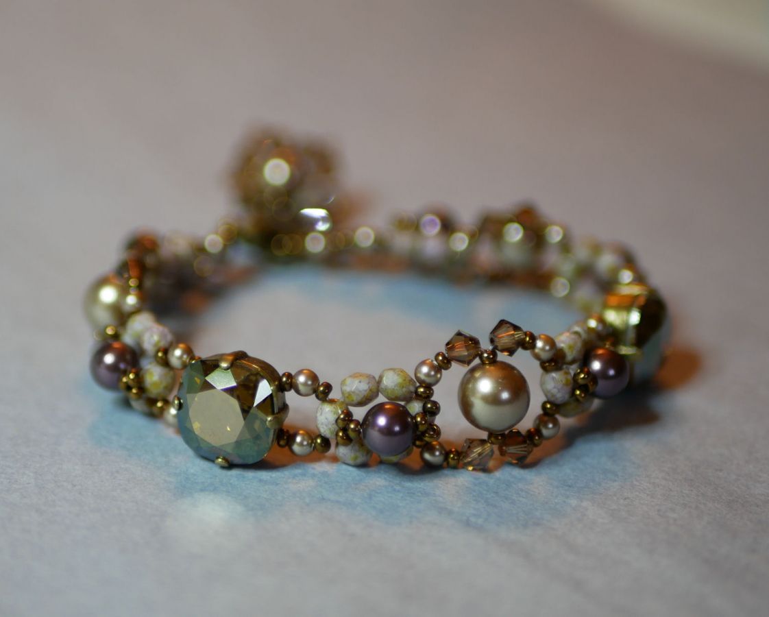 Pulseira com Tríade de Canela com Encanto