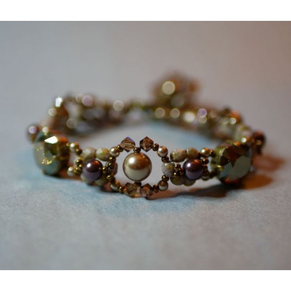 Pulseira com Tr&iacute;ade de Canela com Encanto