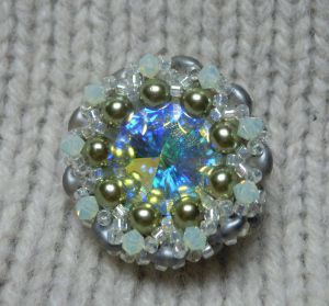 Broche de contas Europa Olivier