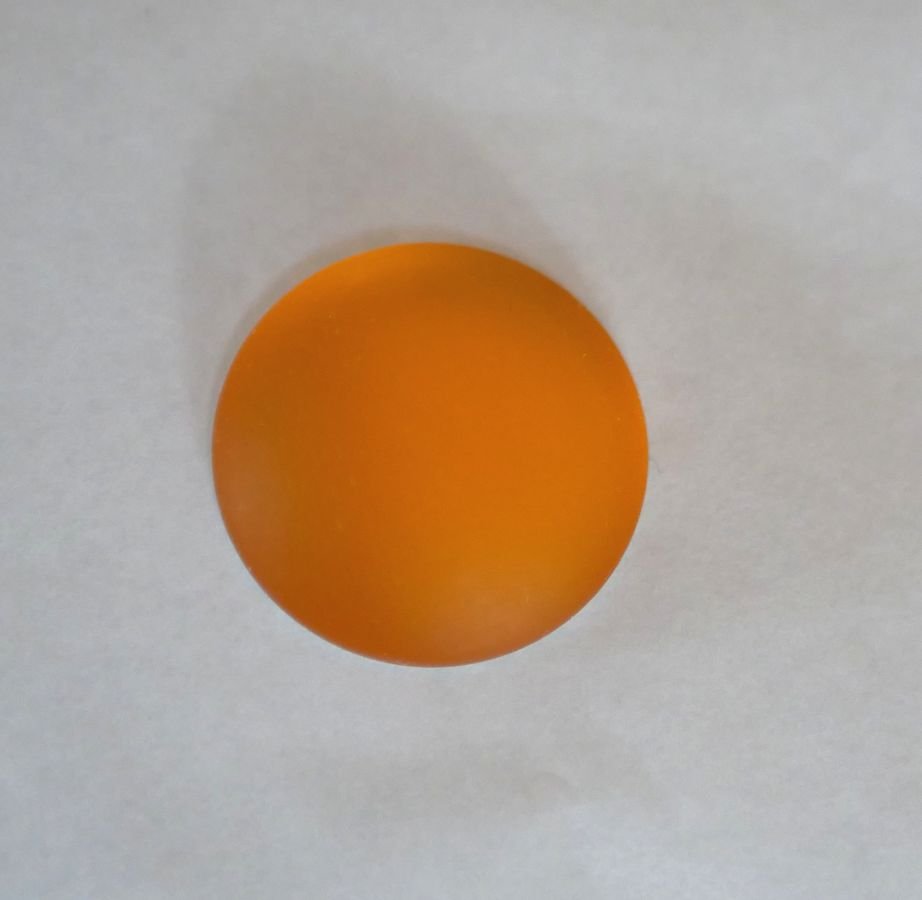 Cabochon Luna Topázio macio de 24mm de diâmetro