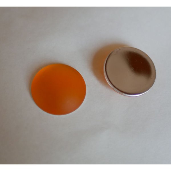 Cabochon Luna Top&aacute;zio macio de 24mm de di&acirc;metro