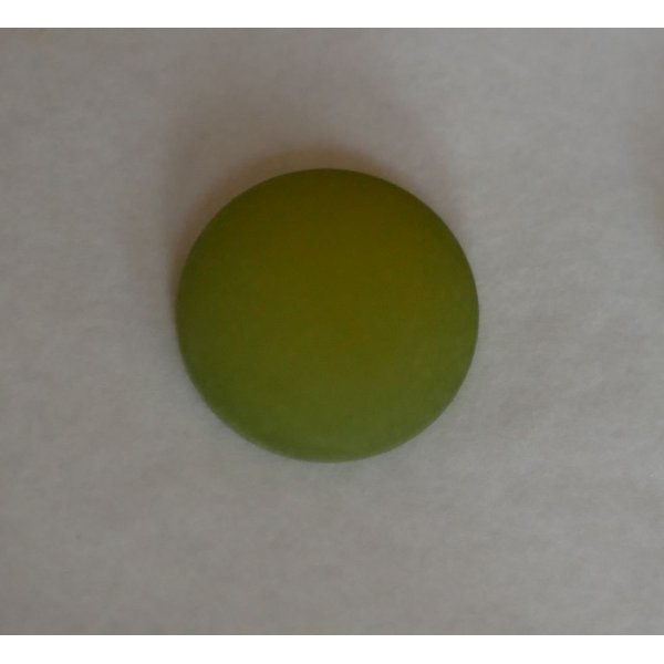 Polaris cabochon verde Olivina di&acirc;metro 16mm