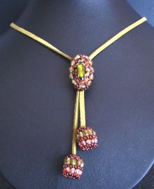 Cabochon Swarovski 4161 Marquise Light Col. Topázio 15x5