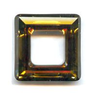 Quadrado 4439 20mm Crystal Tobacco