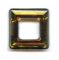 Quadrado 4439 20mm Crystal Tobacco
