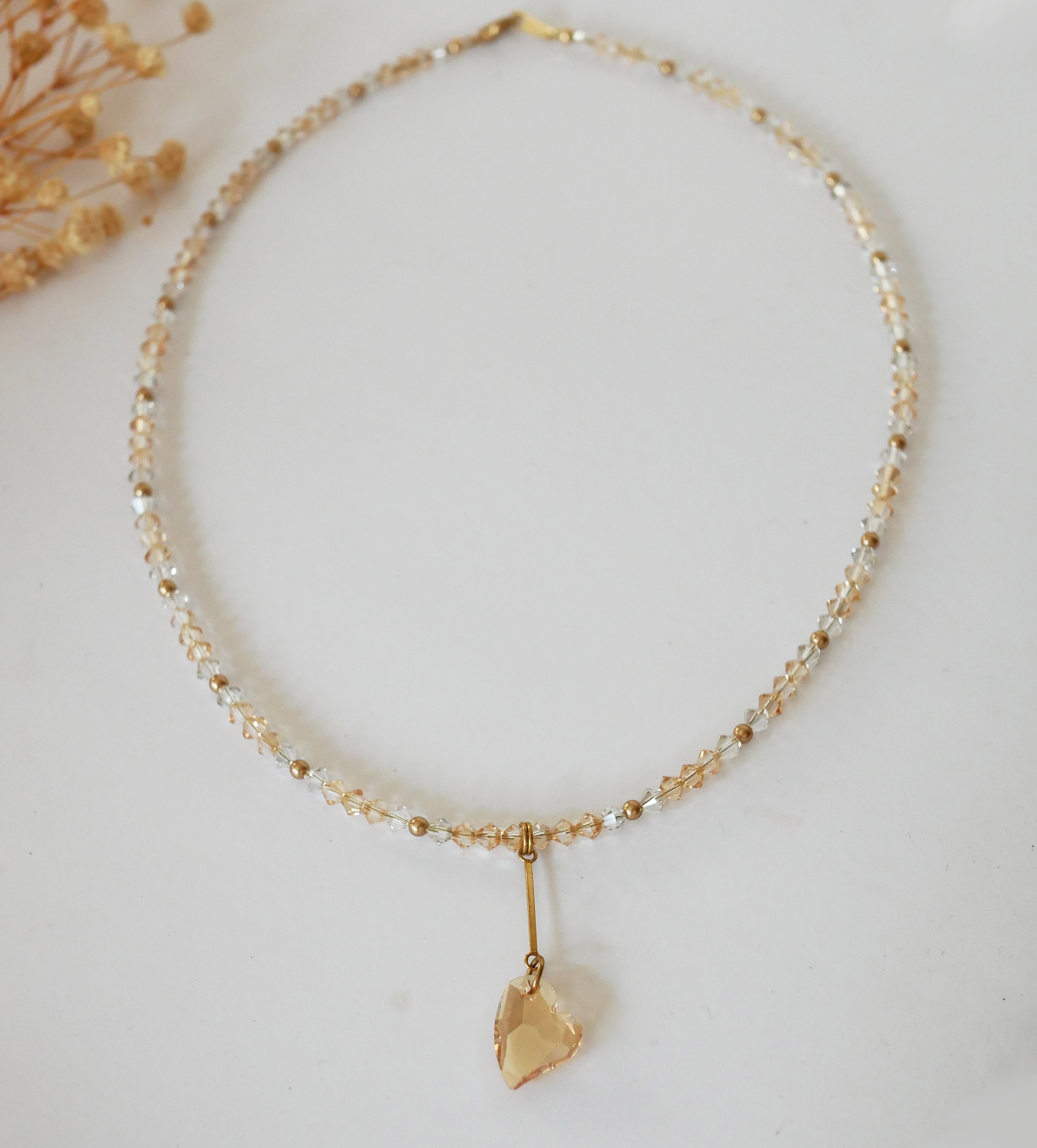 Devoted 2 You Golden Necklace