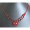 Collier en kit Agate rouge