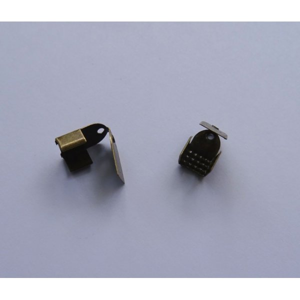 Pontas de aba de bronze 6 mm x 2