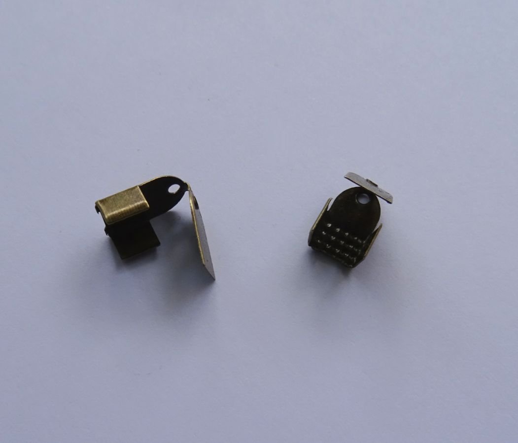 Pontas de aba de bronze 6 mm x 2