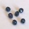 Facet 3mm Azul Iridescente x 20