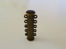fecho de bronze magnético de 5 filas 30mm 