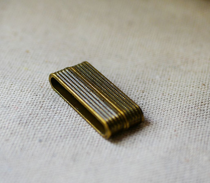 Fechadura magn&eacute;tica de bronze com 32 mm de idade