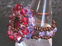 Kit bague Tanna nacre Rubis