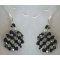 Arz Black Crystal Earrings Kit