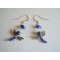 Kit Boucles d'oreilles Libellule en Lapis Azuli
