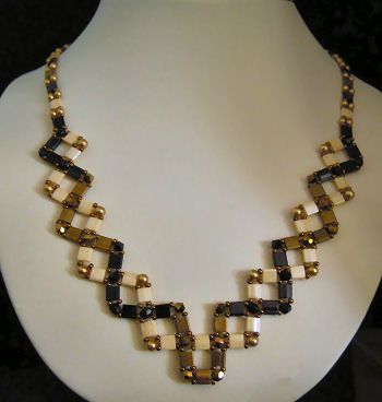 Kit Colar Tila Gold Braided Necklace