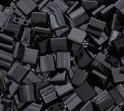 Miyuki Tila 5mm Preto x 25