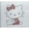 GATO KAWAII DE PADRÃO RHINESTONE
