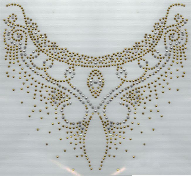 COLAR DE PADRÃO DE RHINESTONE DIADEME