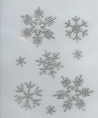 FLOCOS DE PADRÃO DE STRASS