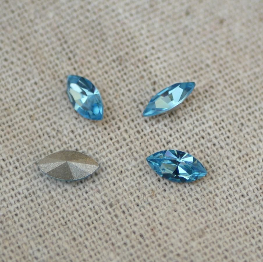 Vaivém 4200 10x5mm Aquamarine x 4
