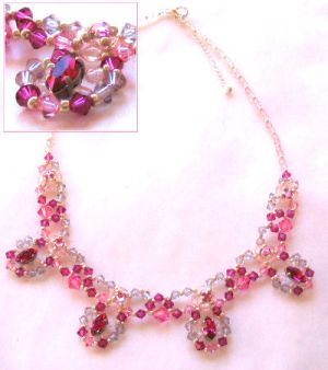 Vaivém 4200 10x5mm Fuchsia x 4