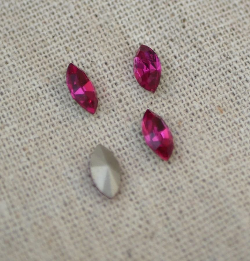 Vaivém 4200 10x5mm Fuchsia x 4