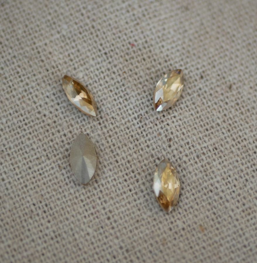 Vaivém 4200 10x5mm Sombra dourada x 4