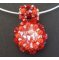 Pendentif en kit Tinos rouge