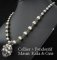 Pingente Swarovski Kit Mauri Khaki &amp; Grey
