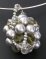 Pingente Swarovski Kit Mauri Khaki &amp; Grey