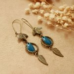 Brincos Bohemian Blue
