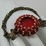 Queensland Bracelet Kit Vermelho 