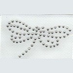 PADR&Atilde;O DE RHINESTONE DRAGONFLY