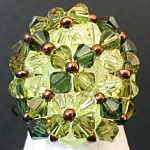 Notice de bague agate kaki