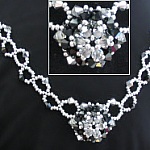 Notice de collier honshu noir & argent