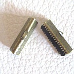 Tamp&otilde;es finais bronze 20 mm x 2